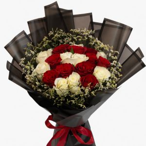 classic red rose bouquet (small)